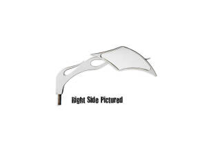 Flame Mirror Chrome Left