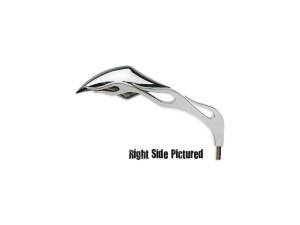 Flame Mirror Chrome Left