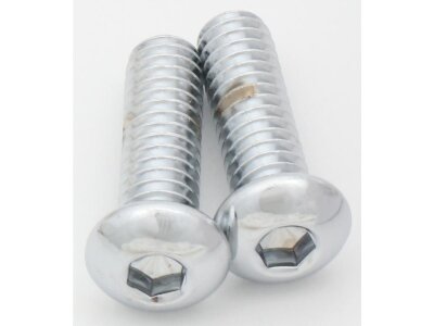 Buttonhead Allen Socket Bolt Pack Chrome Allen head 5/16"-24 UNF