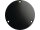 Domed 3-Hole Derby Cover 3-hole Black