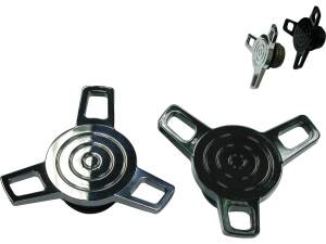 Spinner Gas Cap Right side cap only (Vented) Black