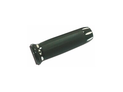 Panorama Grips Black Raw Cut 1" Throttle By Wire