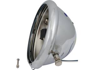 Bates Style 5 3/4" Scheinwerfergehäuse Chrome