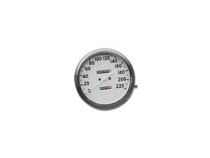 Speedometer for Fat Bob Scale: 220 km/h; Scale Color: white; Ratio 2:1