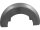 11" Roll-Your-Own Custom Blank Steel Front Fender Smooth-Side with 15 3/4" Radius