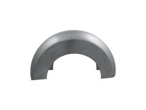 7 1/4" Roll-Your-Own Custom Blank Steel Rear Fender Smooth Side with 15 3/4" Radius