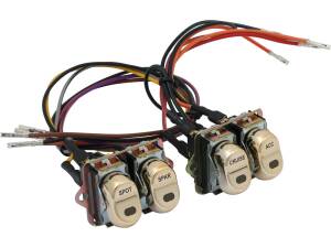 Fairing Rocker Switch Kit Spot/Accessories/Speaker/Cruise...