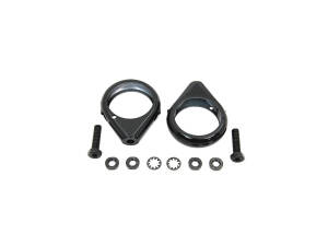 Black Radial Clamp Set , For Models With 49mm Fork Fork...