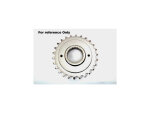 25 Teeth, 3/4" Offset Transmission Sprocket Silver
