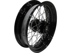 OEM Style 40-Spoke Wheels Black 21" 2,15" Non-ABS Front