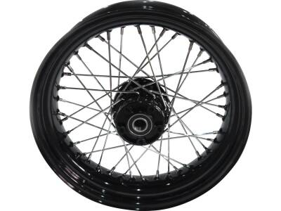 OEM Style 40-Spoke Wheels Black 16" 3,00" ABS Front
