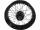 OEM Style 40-Spoke Wheels Black 16" 3,00" ABS Front