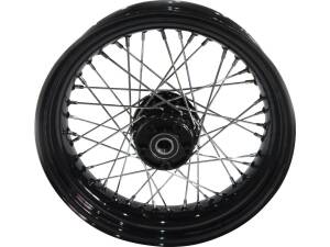 OEM Style 40-Spoke Wheels Black 16" 3,00" ABS Rear
