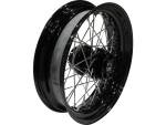 OEM Style 40-Spoke Wheels Black 21" 2,15" Non-ABS Front