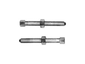 Rear Axle Adjuster Screw Chrome