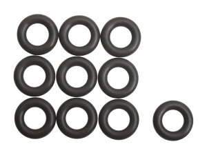 Orange Injector O-Ring Fuel Injector O-Ring Replaces OEM...