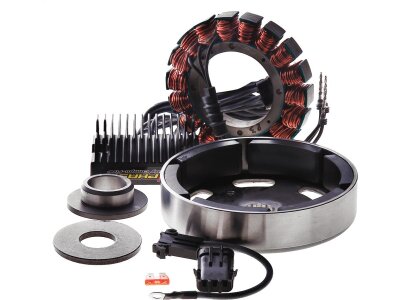 3 Phase Charging System Bikes wit open belt drives