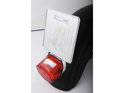 Laydown License Plate Bracket German Specification 200x200mm Polished