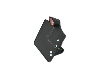License Plate Brkt sidemount Sharknose p