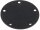 Point Cover 5-hole Black Anodized