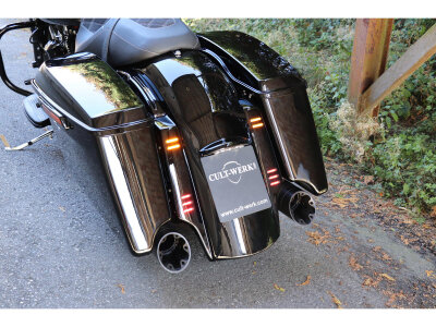 Custom Rear Fender Plain Fender Kit with Turn Signals and Tail Light (no Picture)