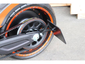 Sidemount License Plate Bracket Kit Austria 210 x 170 mm Black Powder Coated