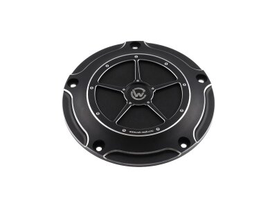 Derby Cover Black Anodized