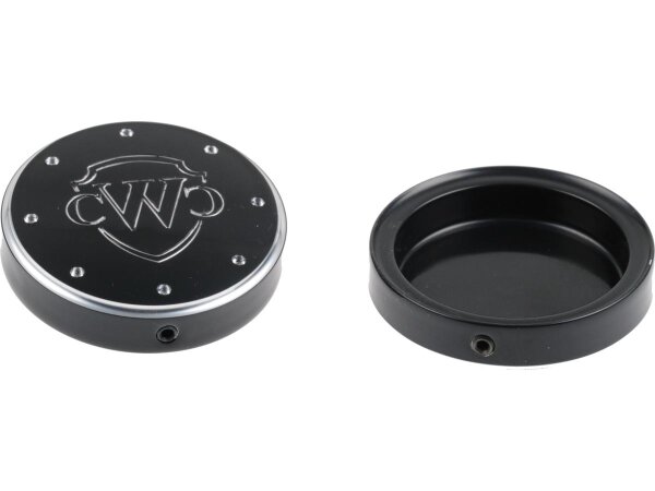 End Cap Fork Cover Fork Cap with Cult-Werk Logo Black...