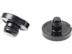 Front Axle Cover With Cult Werk logo Black Gloss Powder Coated