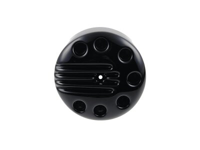 Slotted Air Filter Cover Gloss Black