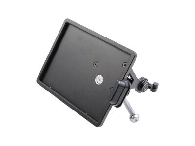 Slide-In Frame Side Mount License Plate Holder Austria 210 x 170 mm Black Powder Coated