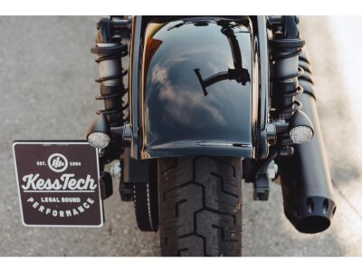 Original Style Short Rear Fender Gloss Black
