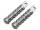 Ribbed Foot Pegs Chrome