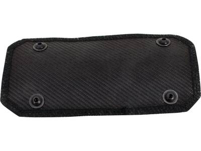 Fiberglass Universal Flexible Heat Shield Black