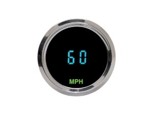 Round Mini Speedometer Scale: 225 km/h; Scale Color:...