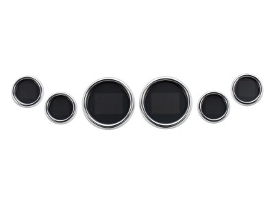 MLX-8600 Dresser and Bagger Direct Plug-In 6 Gauge Kit Chrome Bezel