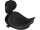 Hydra Smooth Seat Black Leather Vinyl