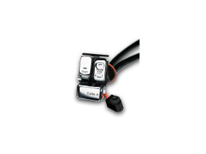 96-up Ergonomic Handlebar Switch Kit Right Side, Chrome...