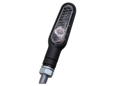 D-Light LED Turn Signal Black Clear LED