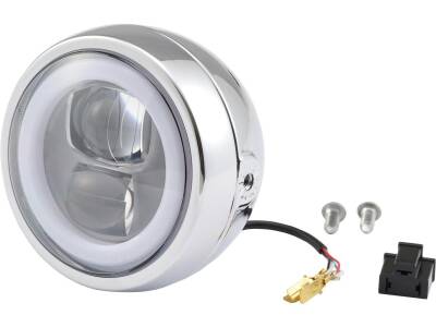 Capsule 120 4 1/2" Scheinwerfer Chrome LED