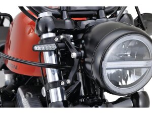 Adjustable CNC Headlight Braket 49mm Fork Mount Black...
