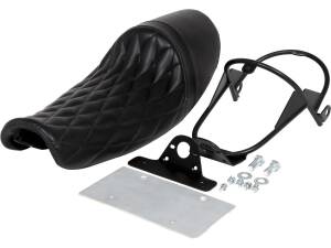 Diagonal Cafe Diamond Seat and Taillight Bracket Kit
