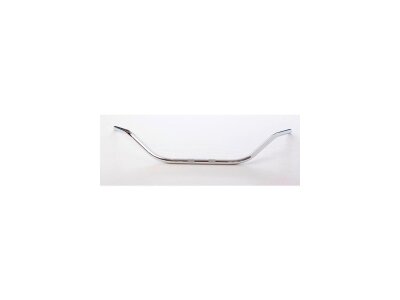 1" Flat Track Handlebar Dimpled Chrome 1"