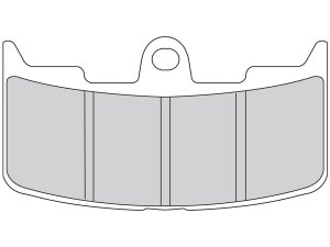 Road Sintered Brake Pads Sinter Front