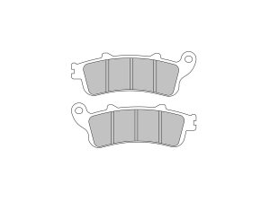 Road Sintered Brake Pads Sinter Front