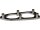 EFI Fuel Pump Weld-In Gas Tank Bracket for Sportster Models Weld-In, Steel, Raw