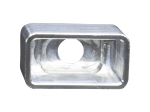 Cube Turn Signal Weld-In Bracket Width Inner/Outer(mm): 12/15, Depth Inner/Outer(mm): 14/16, Length Inner/Outer(mm): 25/27 Raw