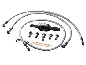 High End Brake Line Kit Two Line Kit Stainless Steel...