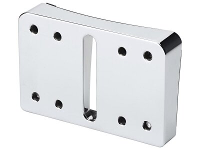 Blokks License Plate Mounting Adapter Chrome