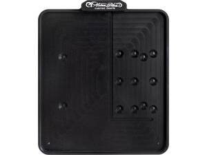 Side Mount License Plate Kit German specification 180x200mm Black Anodized